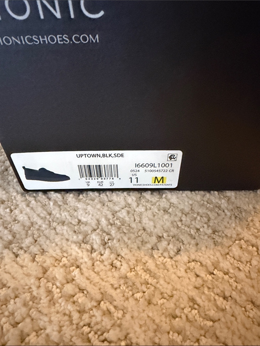 Vionic Uptown Women’s Black Suede Slip-On Loafers - Picture 4 of 4